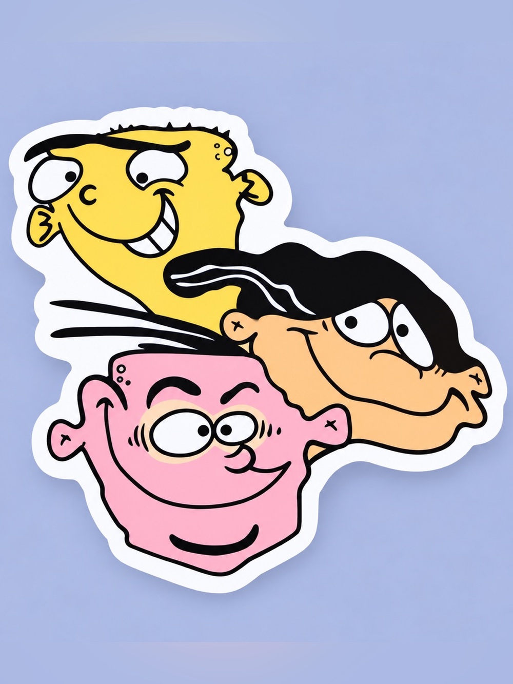 Ed, Edd n Eddy Trio | 90s Cartoon Network Sticker | 5/$10